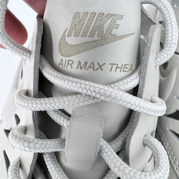 Nike Air Max Thea Joli Low Top Sneakers Womens‎ 8 Cream Tan Lace Up 802761-001 - Picture 9 of 10